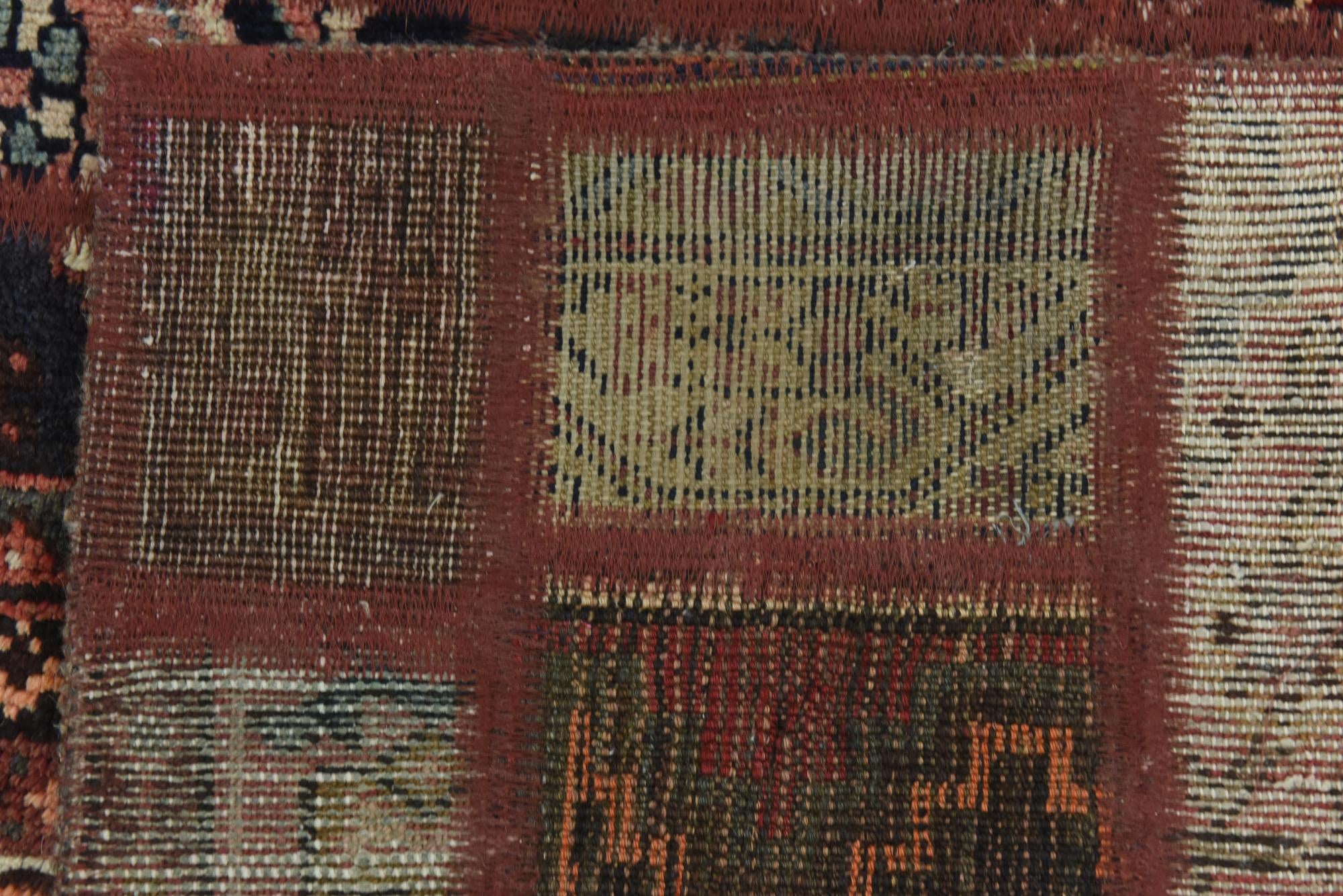 170cm x 235cm anudado a mano Ultra Vintage Alfombra Persa Lana