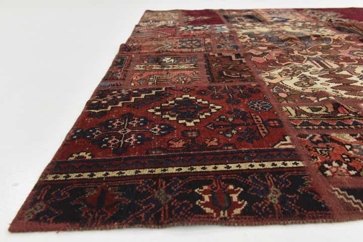 170cm x 235cm anudado a mano Ultra Vintage Alfombra Persa Lana