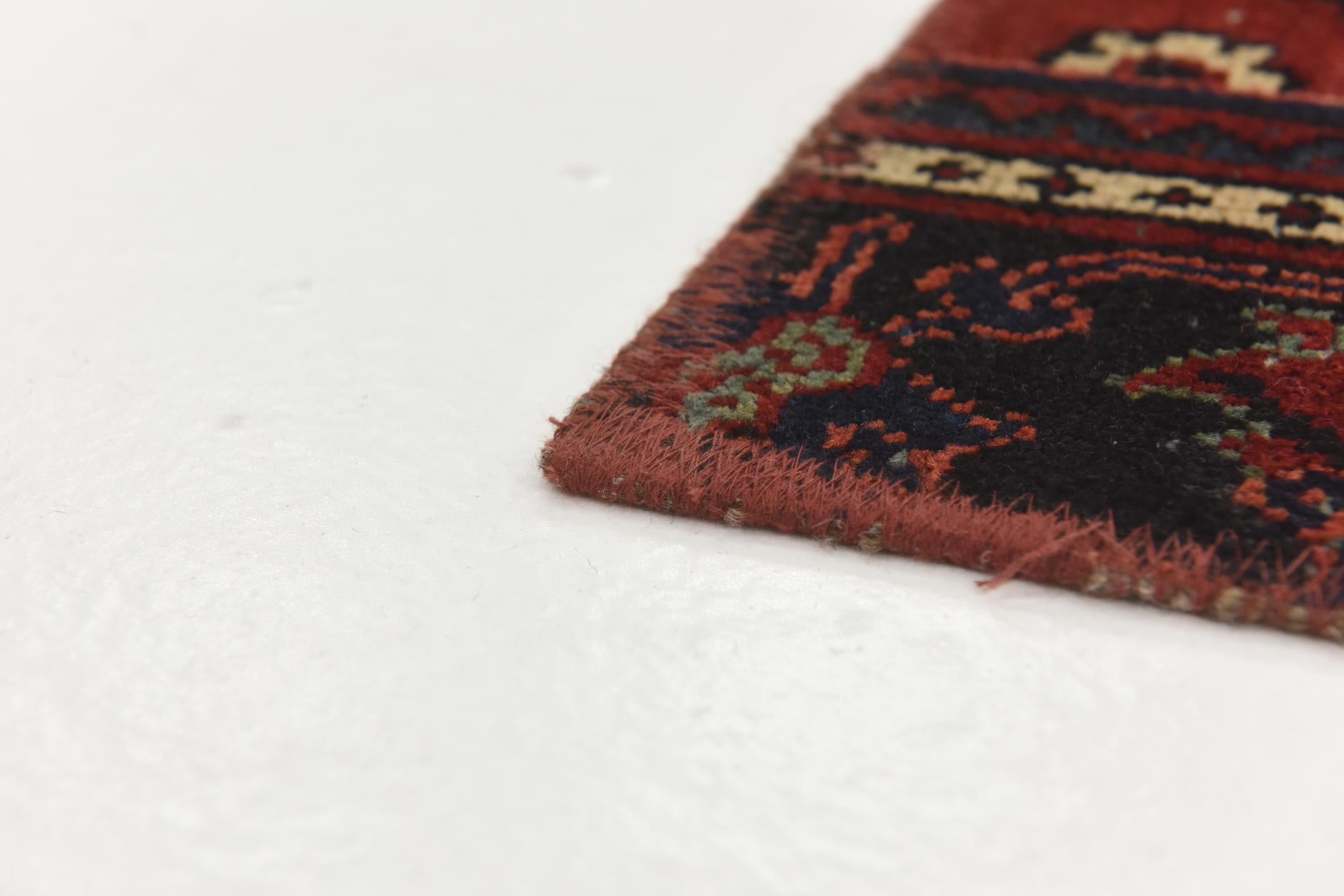 170cm x 235cm anudado a mano Ultra Vintage Alfombra Persa Lana