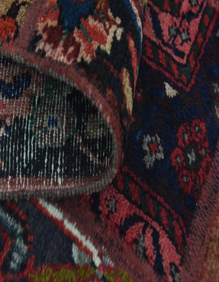 Detail image of 6' x 7' 10  Hand Knotted Ultra Vintage Persian Wool Rug