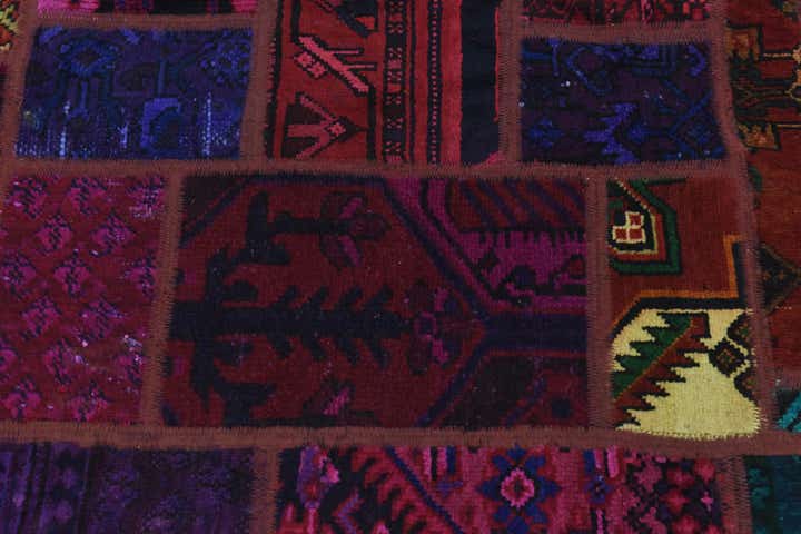 170cm x 240cm anudado a mano Ultra Vintage Alfombra Persa Lana