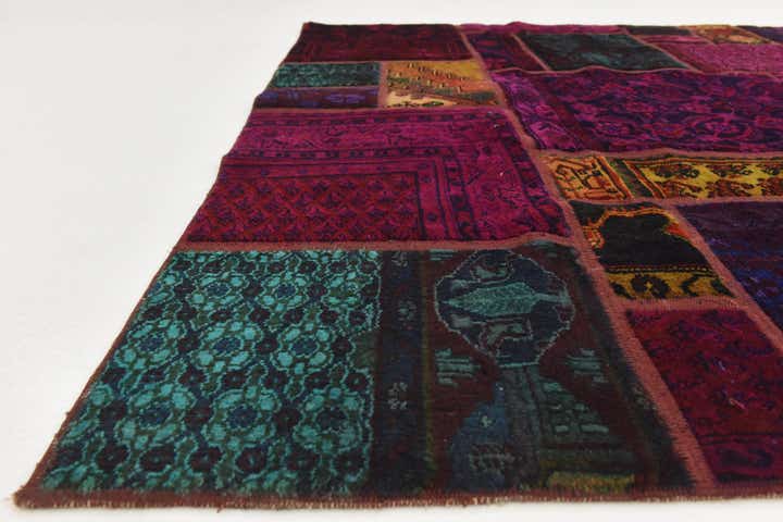170cm x 240cm anudado a mano Ultra Vintage Alfombra Persa Lana
