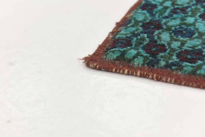170cm x 240cm anudado a mano Ultra Vintage Alfombra Persa Lana