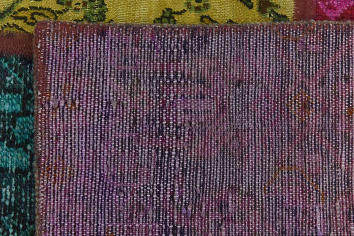 5' 6 x 7' 8 Hand Knotted Ultra Vintage Persian Wool Rug
