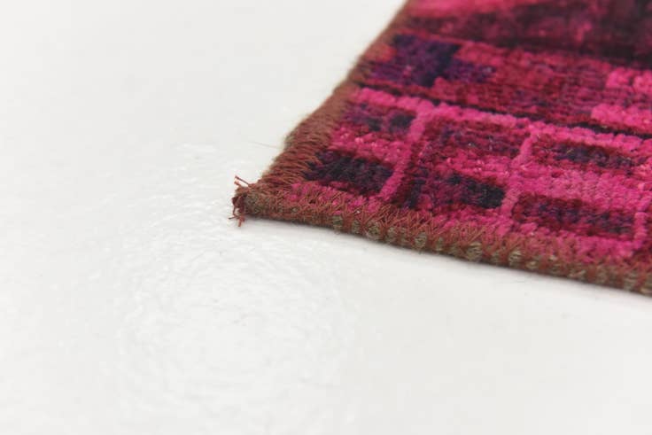 Detail image of 5' 6 x 7' 8 Hand Knotted Ultra Vintage Persian Wool Rug