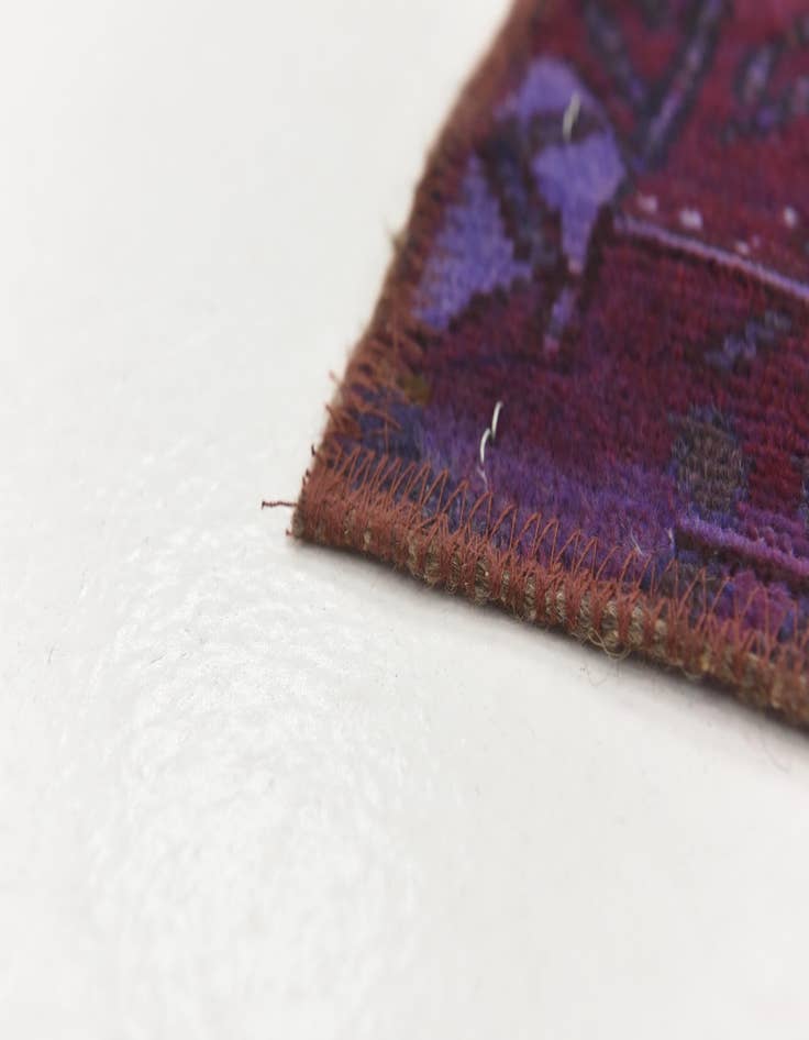 Detail image of 5' 5 x 7' 6  Hand Knotted Ultra Vintage Persian Wool Rug