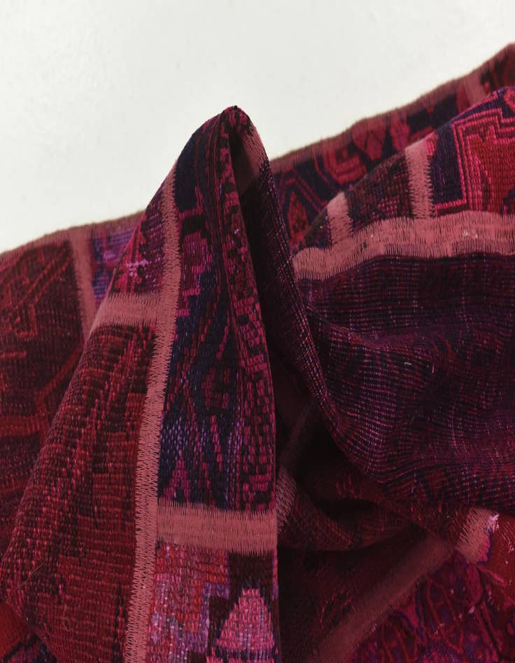 Detail image of 5' 6 x 7' 4  Hand Knotted Ultra Vintage Persian Wool Rug