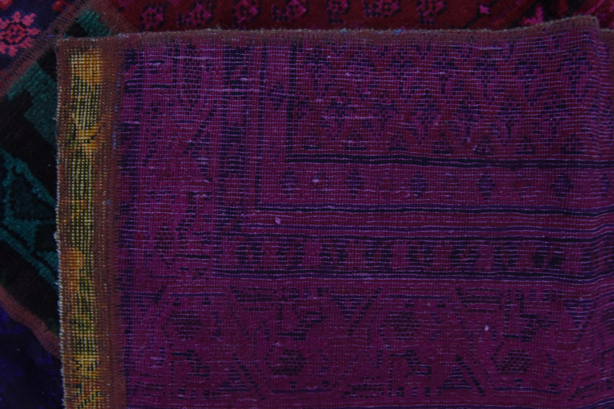 5' 3 x 7' 6 Hand Knotted Ultra Vintage Persian Wool Rug