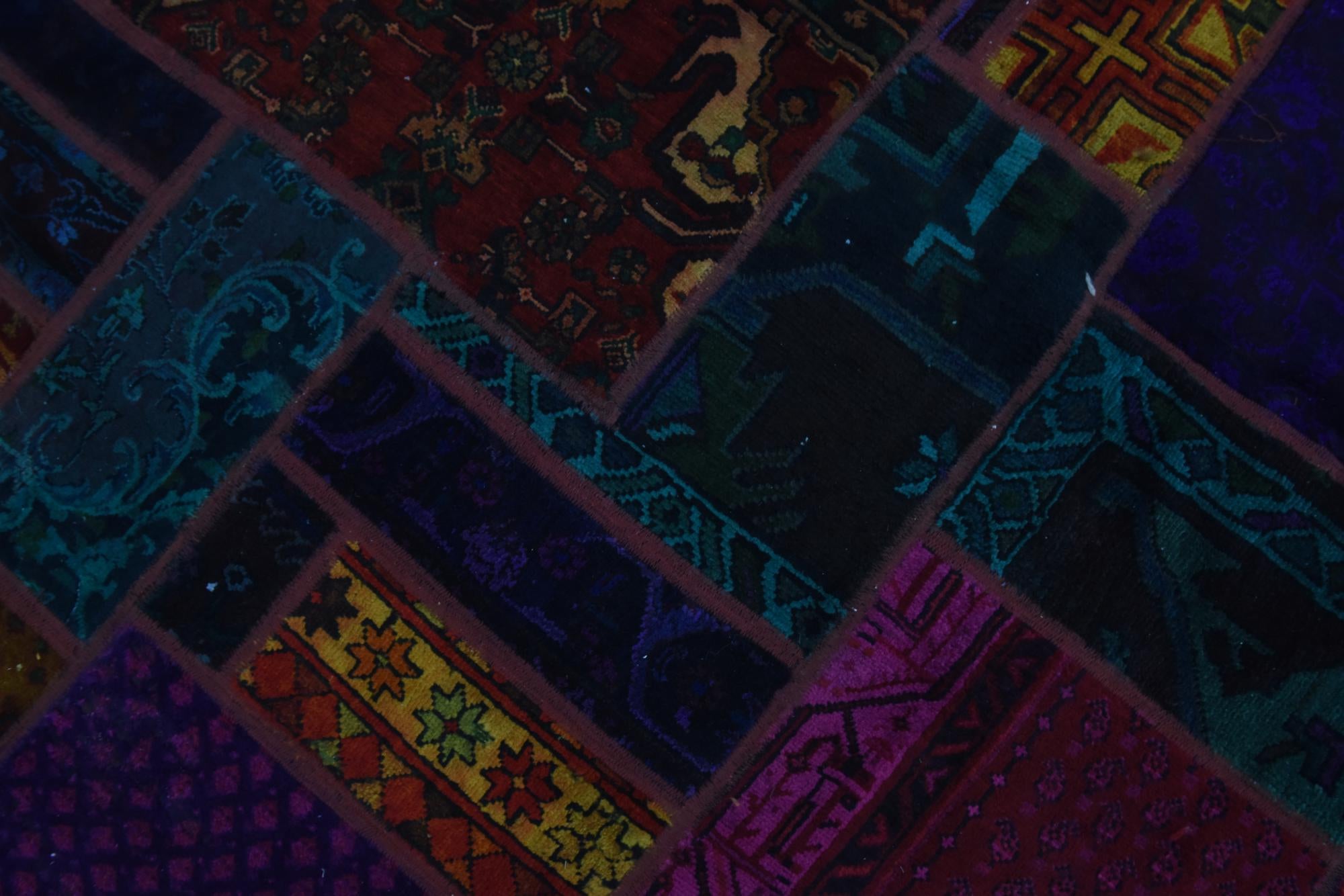 5' 3 x 7' 6 Hand Knotted Ultra Vintage Persian Wool Rug
