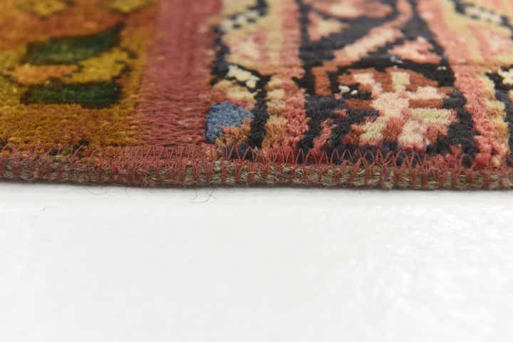 5' 6 x 7' 6 Hand Knotted Ultra Vintage Persian Wool Rug
