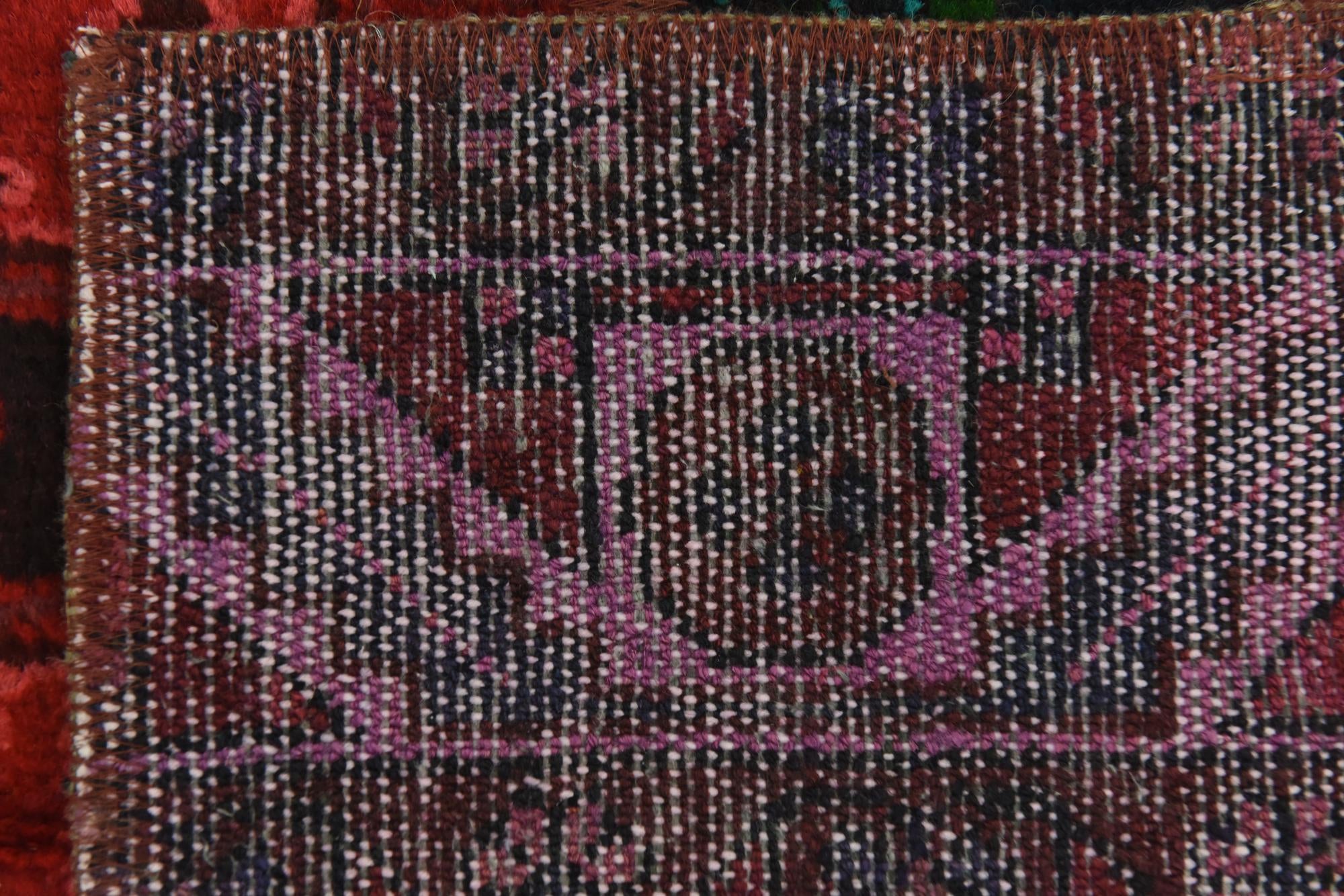 5' 6 x 7' 7 Hand Knotted Ultra Vintage Persian Wool Rug