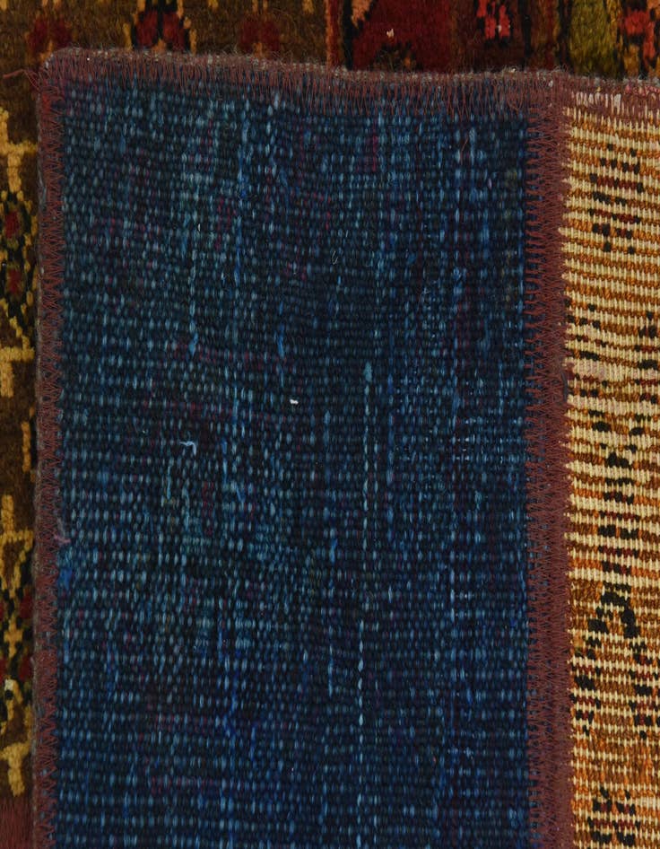 Detail image of 5' 5 x 8' 5  Hand Knotted Ultra Vintage Persian Wool Rug