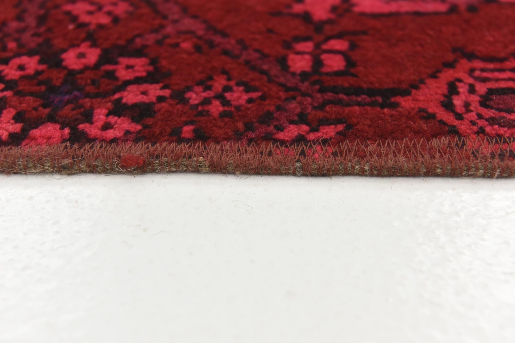5' 5 x 8' 5 Hand Knotted Ultra Vintage Persian Wool Rug