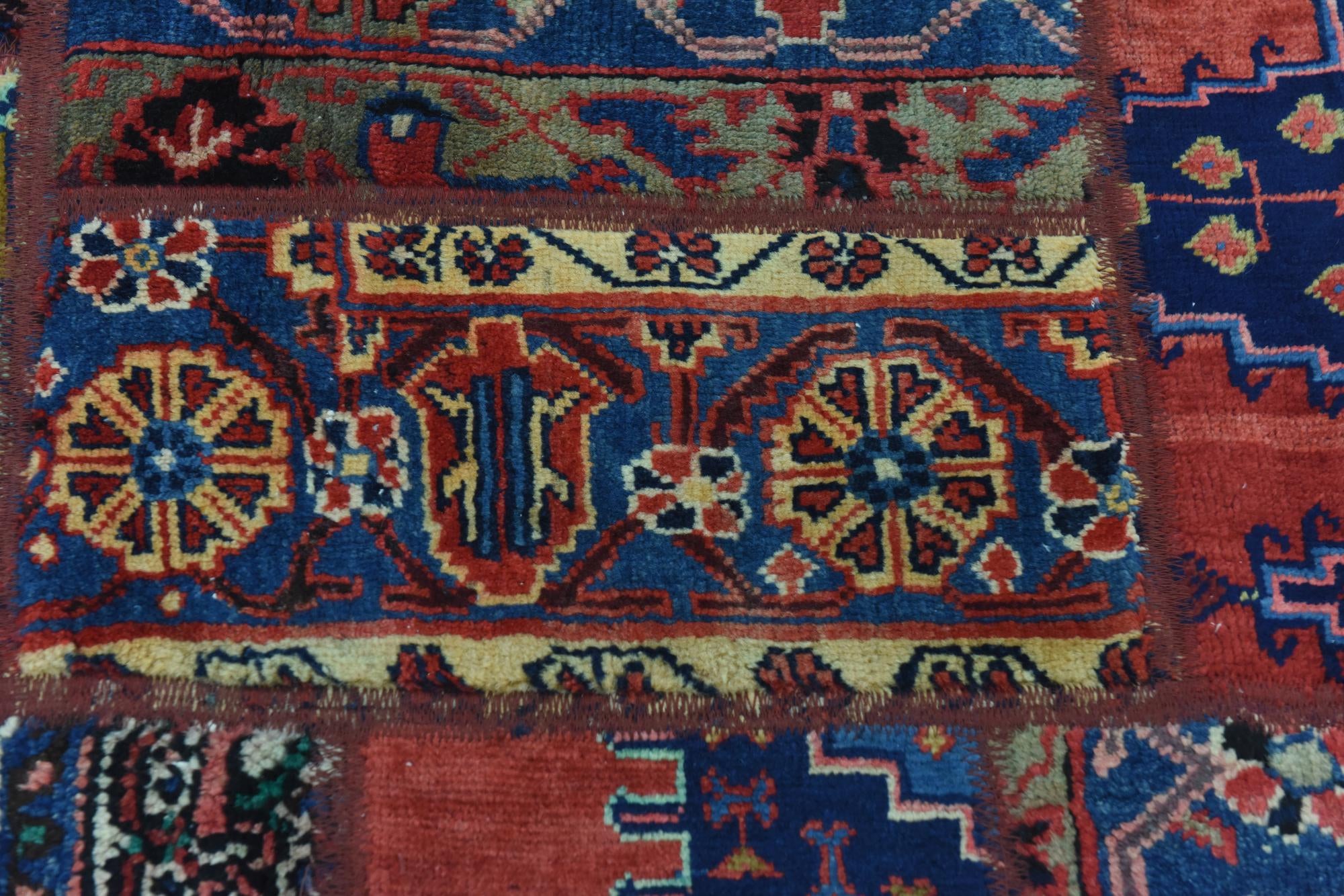 6' 5 x 9' Hand Knotted Ultra Vintage Persian Wool Rug
