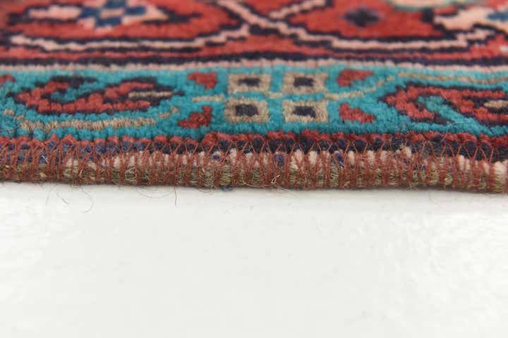 6' 5 x 9' Hand Knotted Ultra Vintage Persian Wool Rug