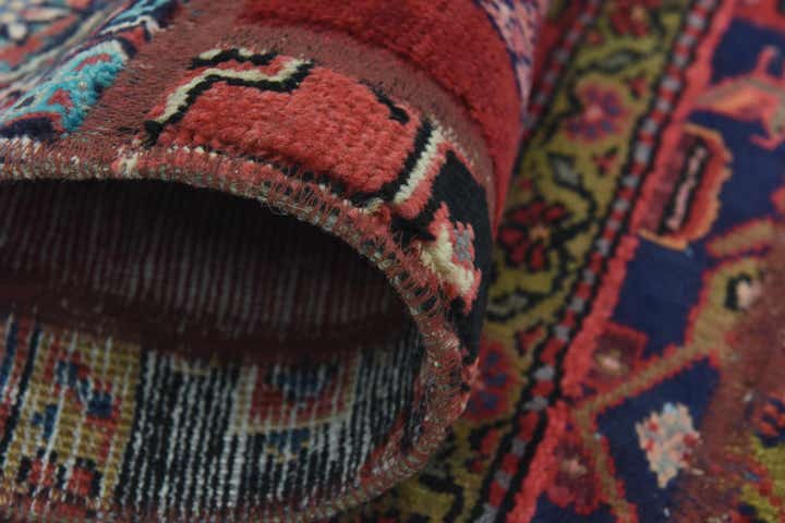 6' 5 x 9' Hand Knotted Ultra Vintage Persian Wool Rug