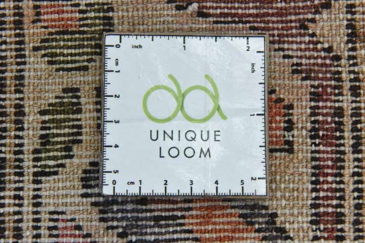 5' 10 x 8' Hand Knotted Ultra Vintage Persian Wool Rug
