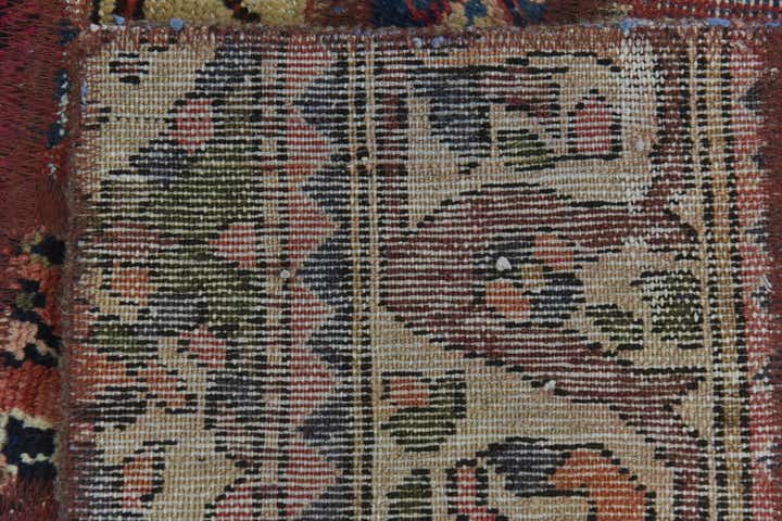 5' 10 x 8' Hand Knotted Ultra Vintage Persian Wool Rug