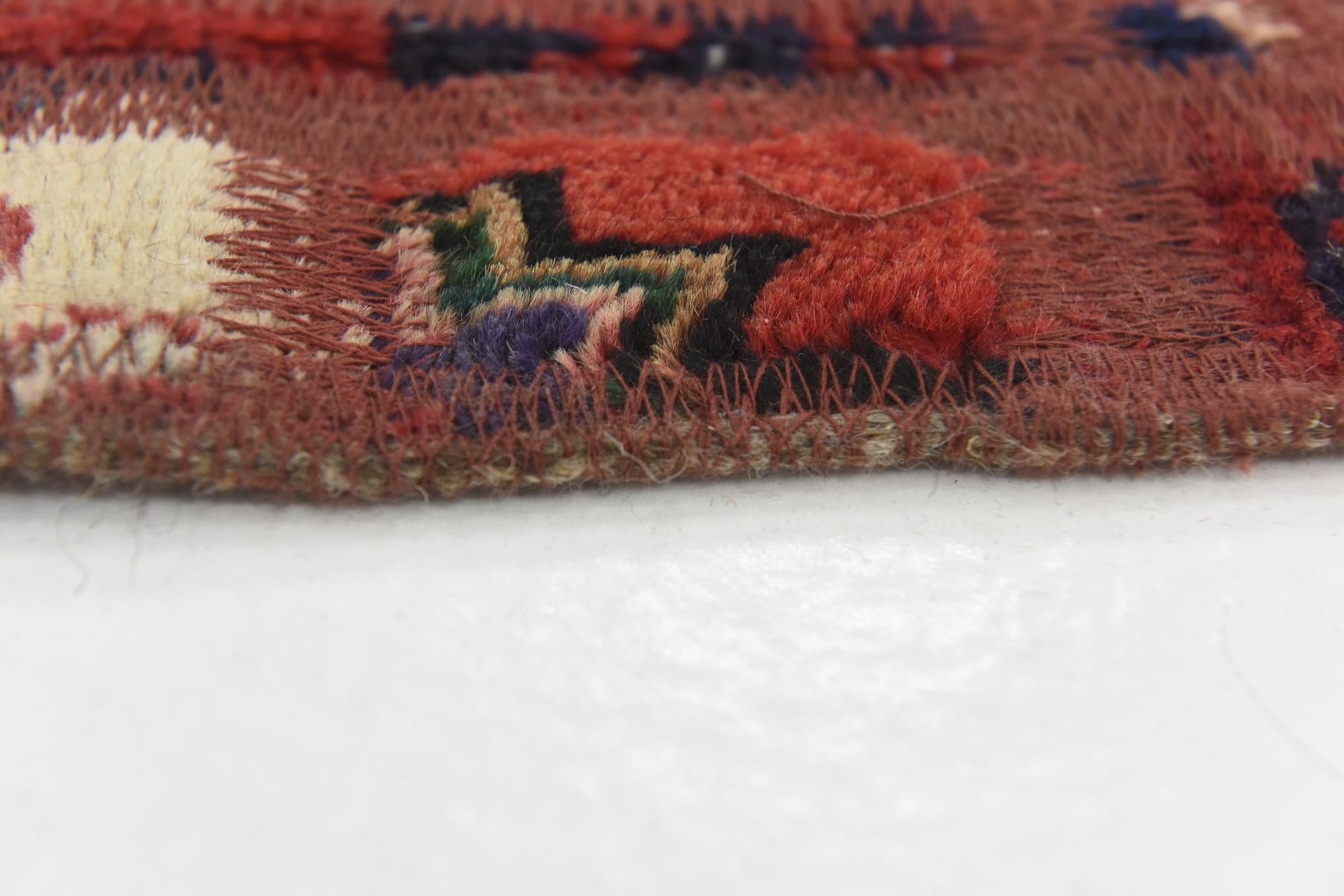 5' 10 x 8' Hand Knotted Ultra Vintage Persian Wool Rug