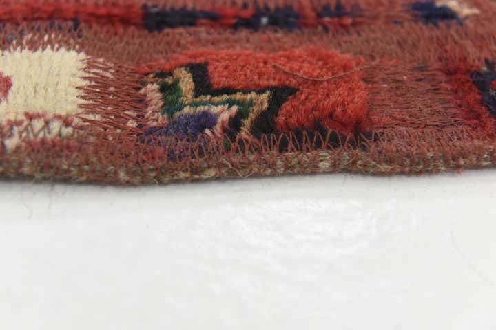 5' 10 x 8' Hand Knotted Ultra Vintage Persian Wool Rug