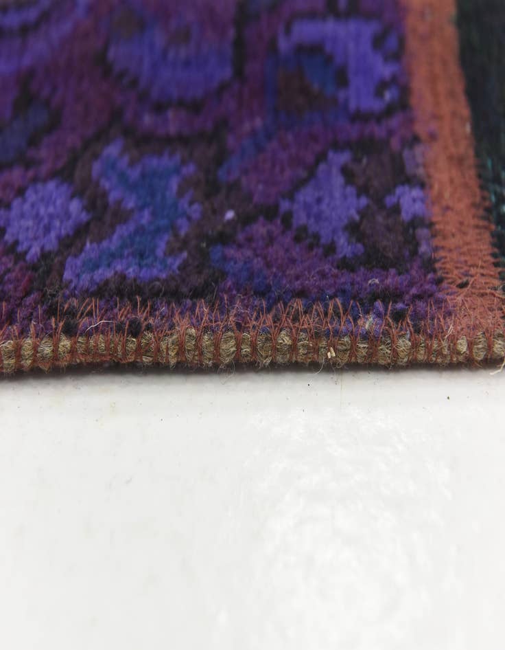 Detail image of 5' x 6' 8  Hand Knotted Ultra Vintage Persian Wool Rug