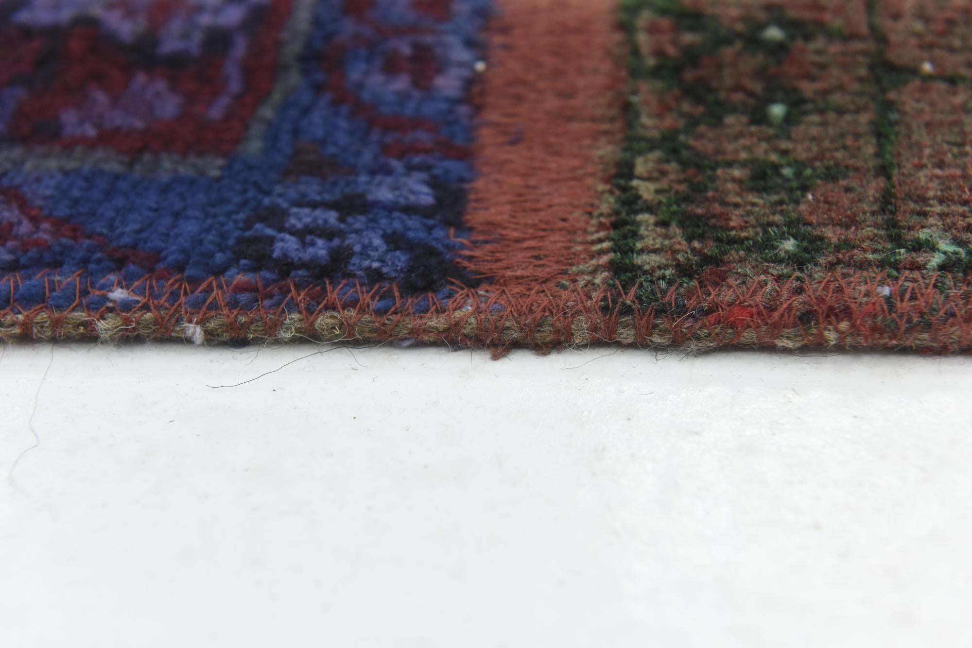 5' 4 x 7' 6 Hand Knotted Ultra Vintage Persian Wool Rug