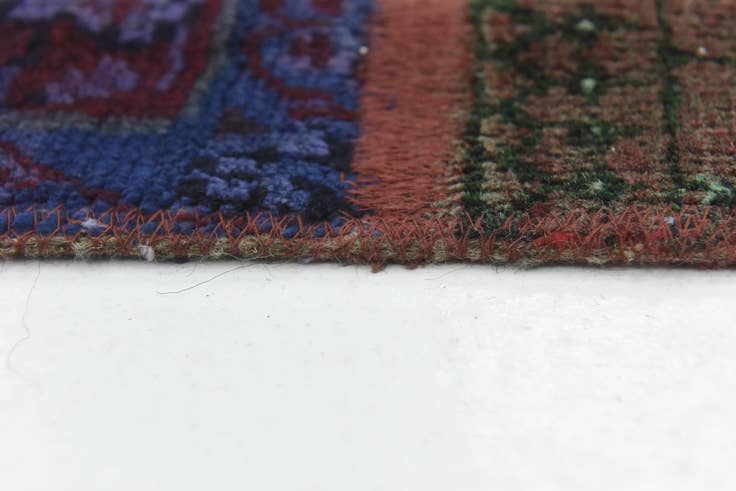 Detail image of 5' 4 x 7' 6 Hand Knotted Ultra Vintage Persian Wool Rug