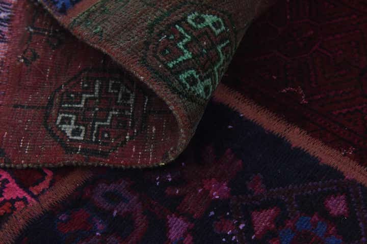 5' 4 x 7' 6 Hand Knotted Ultra Vintage Persian Wool Rug