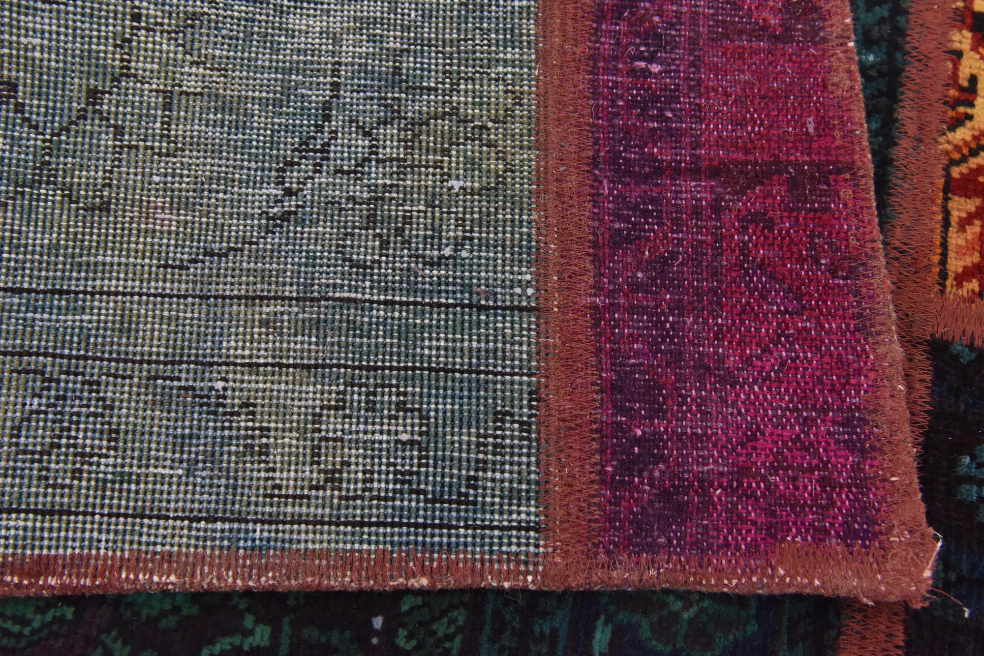170cm x 245cm anudado a mano Ultra Vintage Alfombra Persa Lana