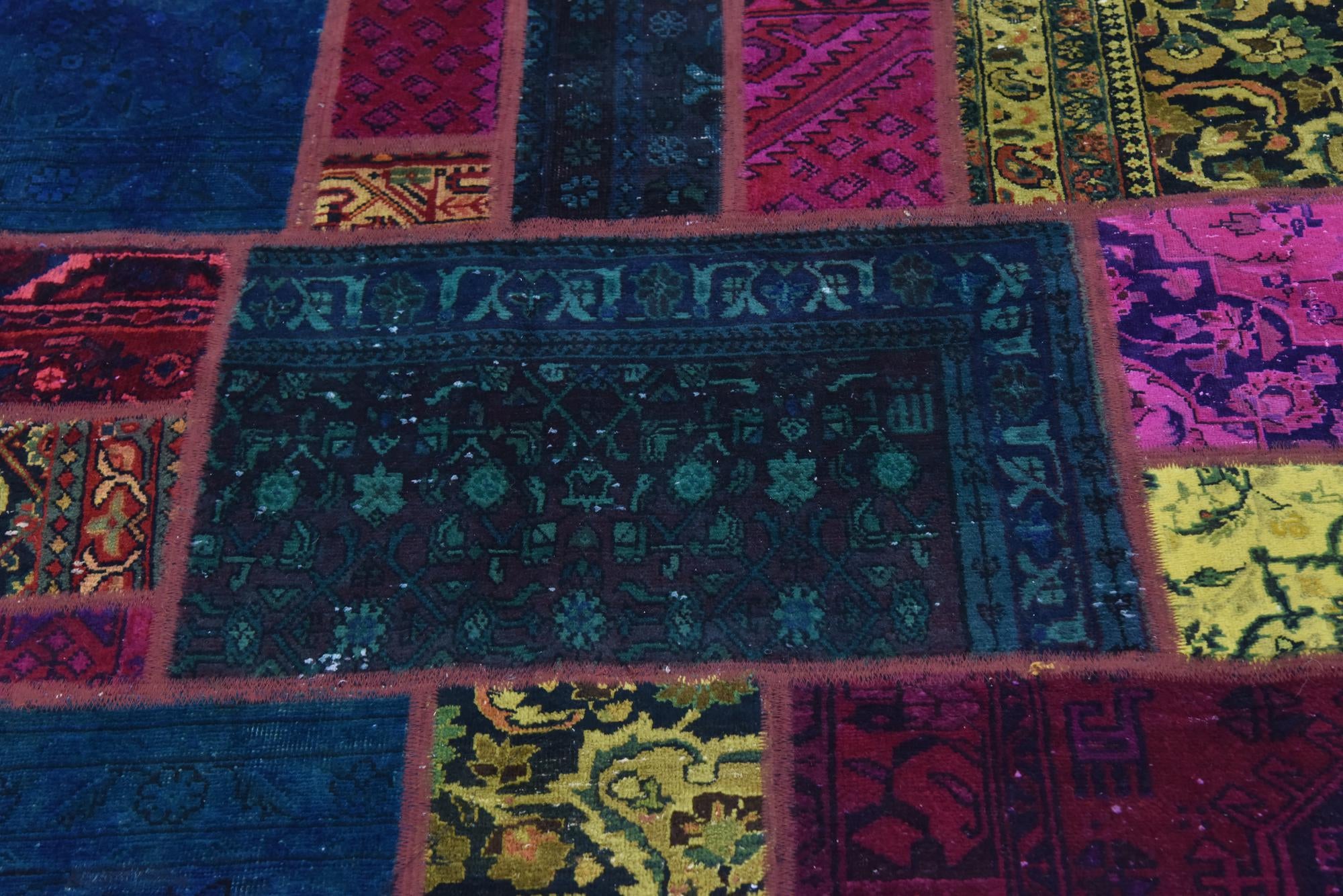 170cm x 245cm anudado a mano Ultra Vintage Alfombra Persa Lana
