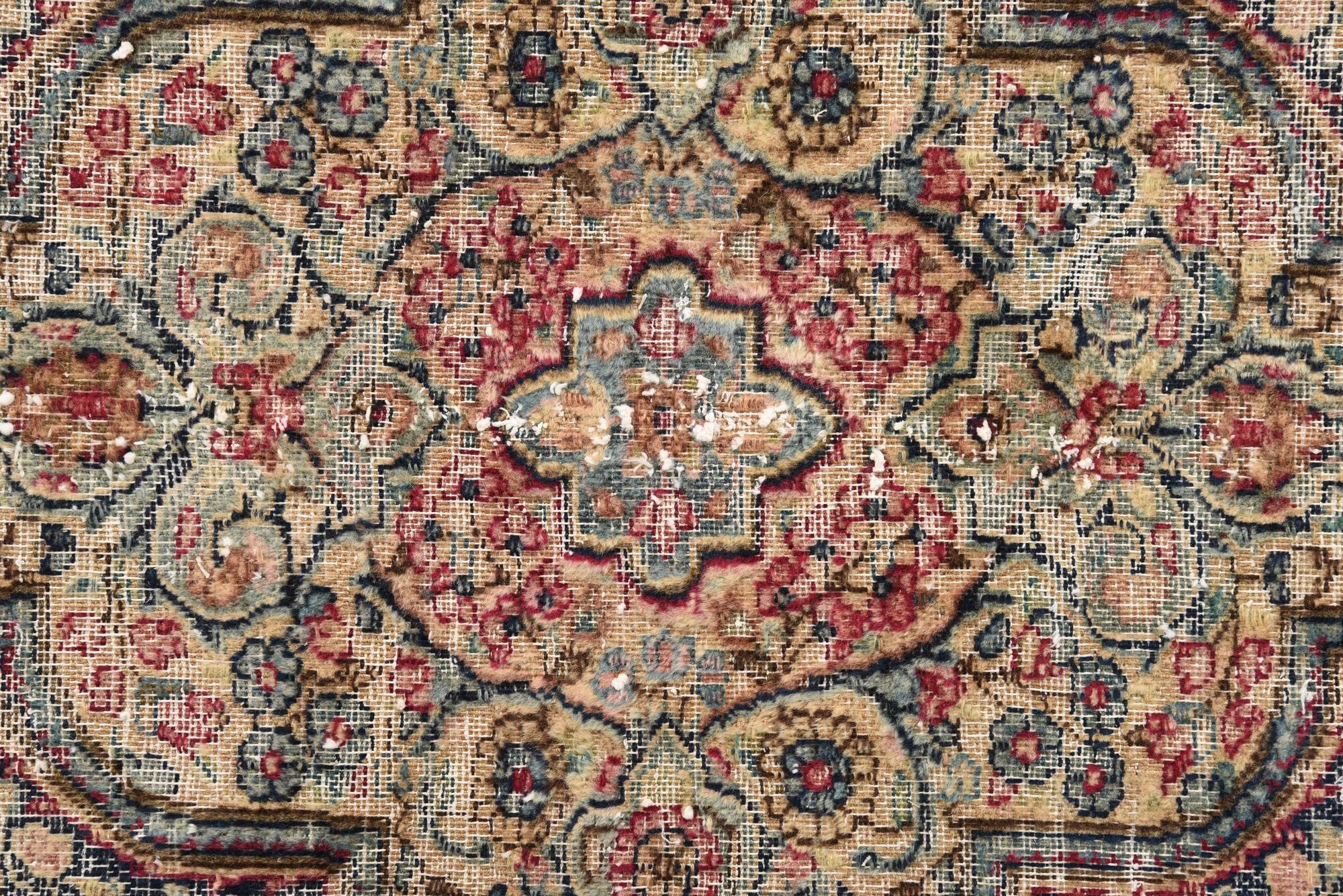 4' 7 x 6' Hand Knotted Ultra Vintage Persian Wool Rug
