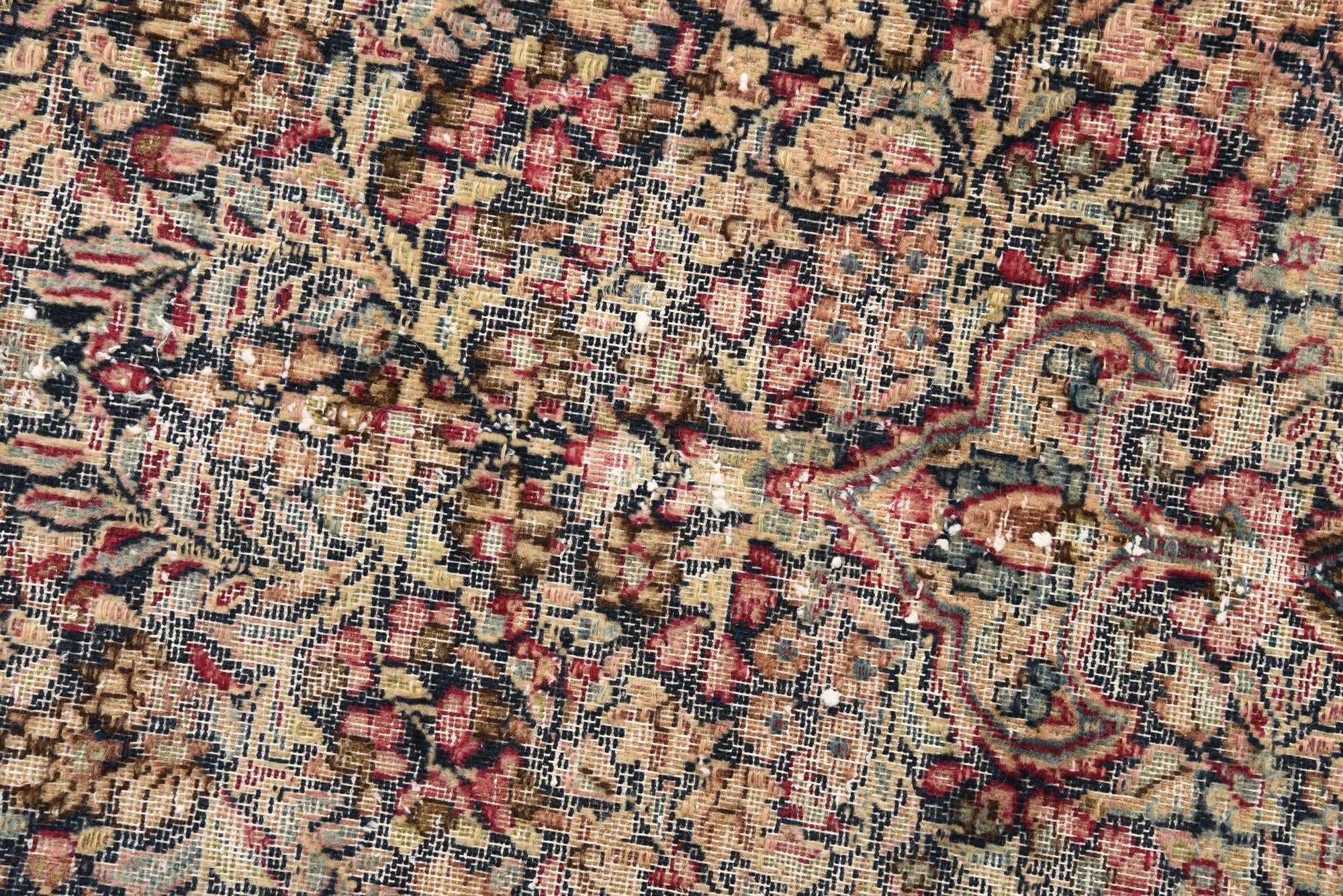 4' 7 x 6' Hand Knotted Ultra Vintage Persian Wool Rug