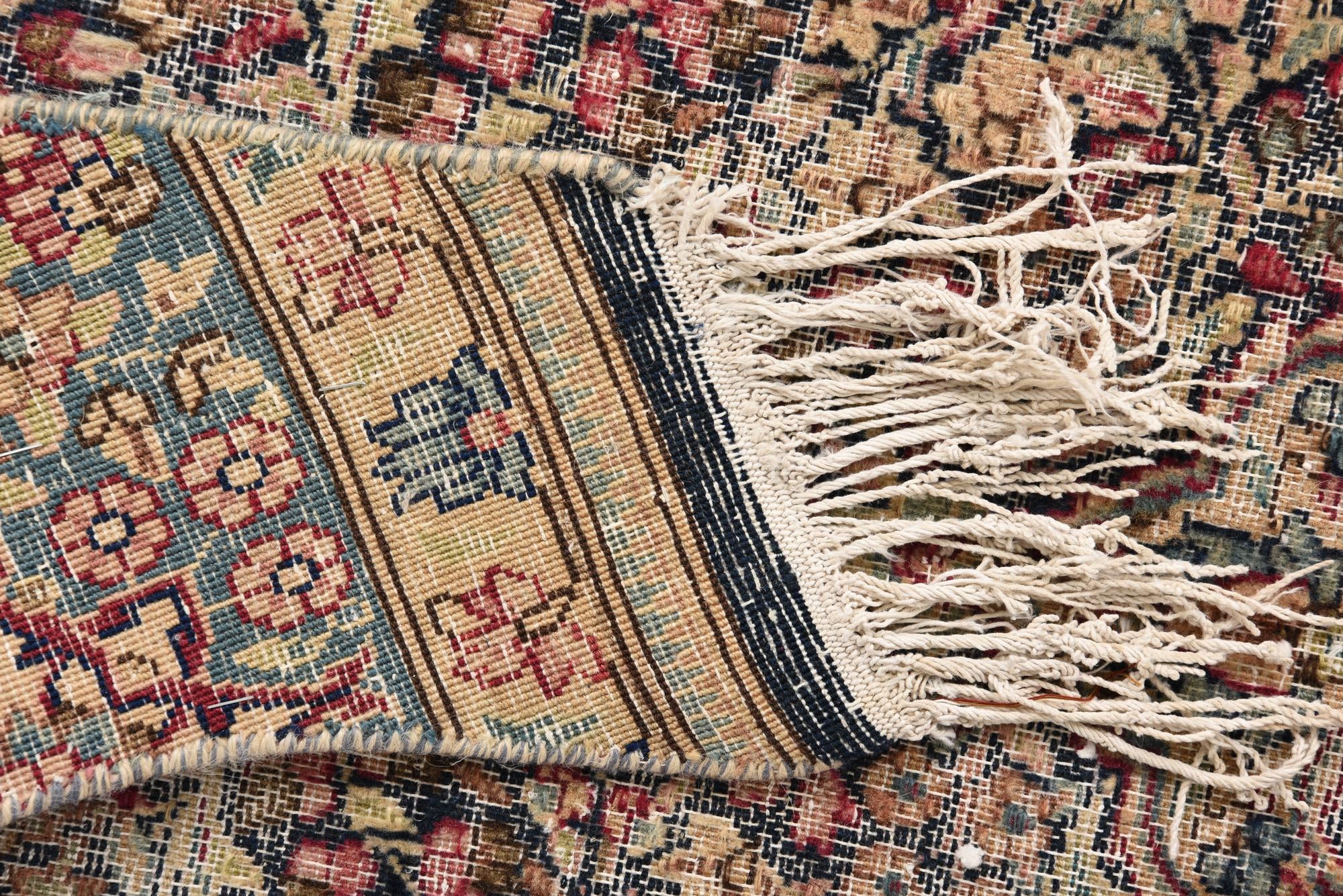 4' 7 x 6' Hand Knotted Ultra Vintage Persian Wool Rug