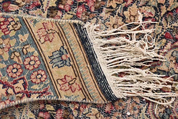 4' 7 x 6' Hand Knotted Ultra Vintage Persian Wool Rug