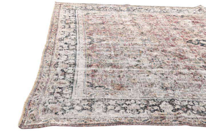 9' 3 x 12' 7 Hand Knotted Ultra Vintage Persian Wool Rug