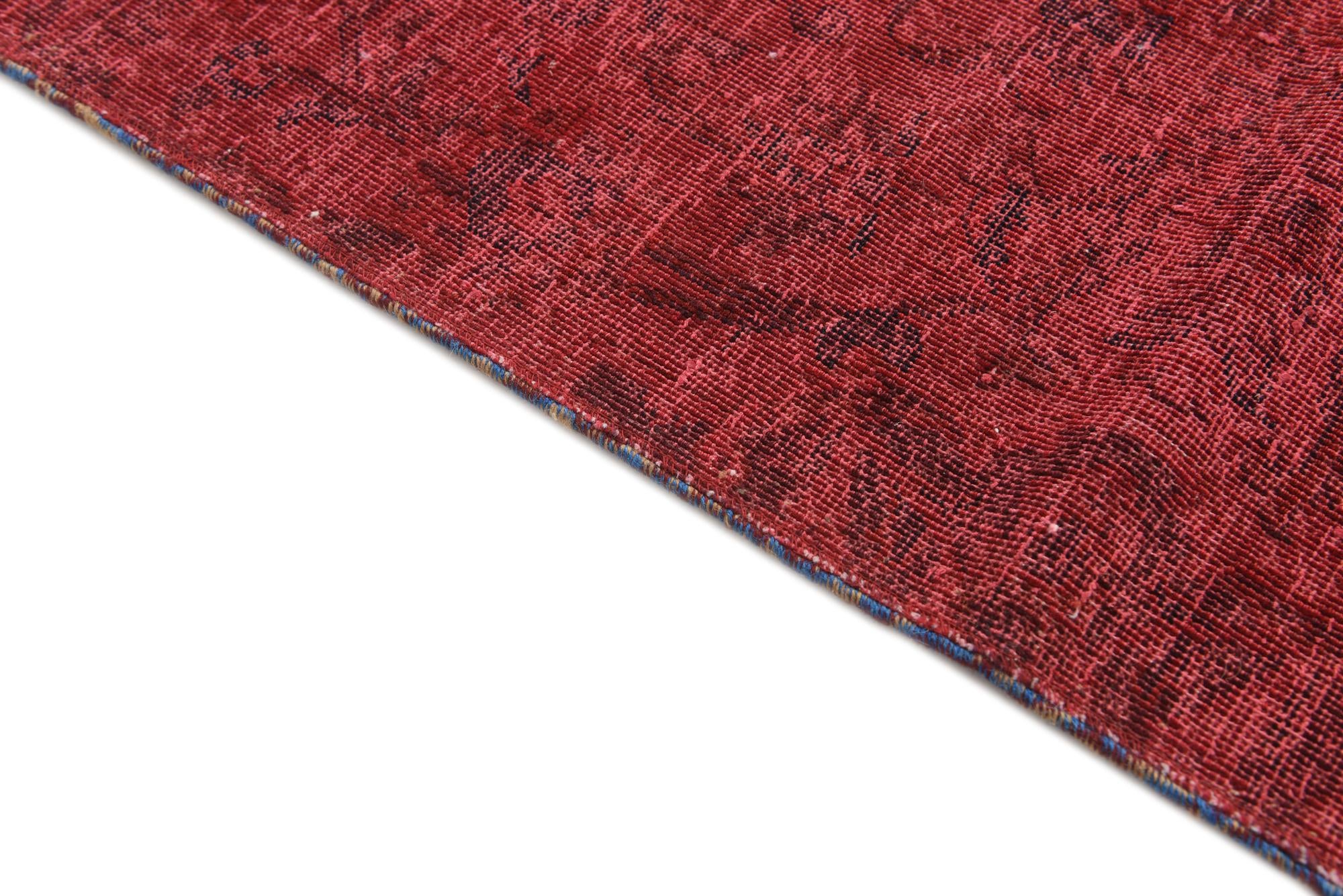 4' 8 x 6' 7 Hand Knotted Ultra Vintage Persian Wool Rug