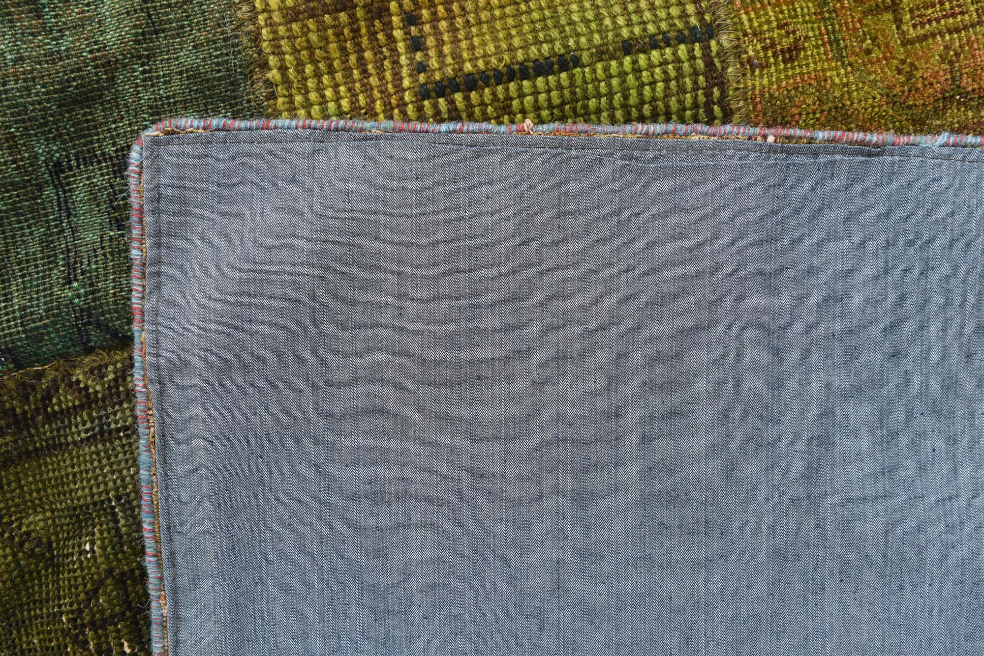 6' 8 x 9' 9 Hand Knotted Ultra Vintage Persian Wool Rug