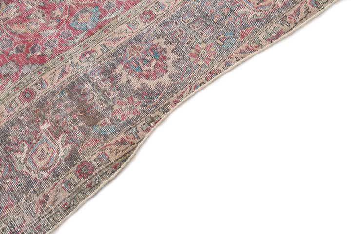 9' x 13' 2 Hand Knotted Ultra Vintage Persian Wool Rug