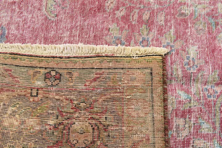 9' 8 x 13' 2 Hand Knotted Ultra Vintage Persian Wool Rug
