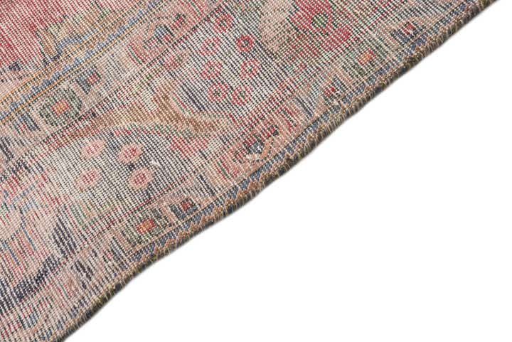 6' 7 x 9' 5 Hand Knotted Ultra Vintage Persian Wool Rug