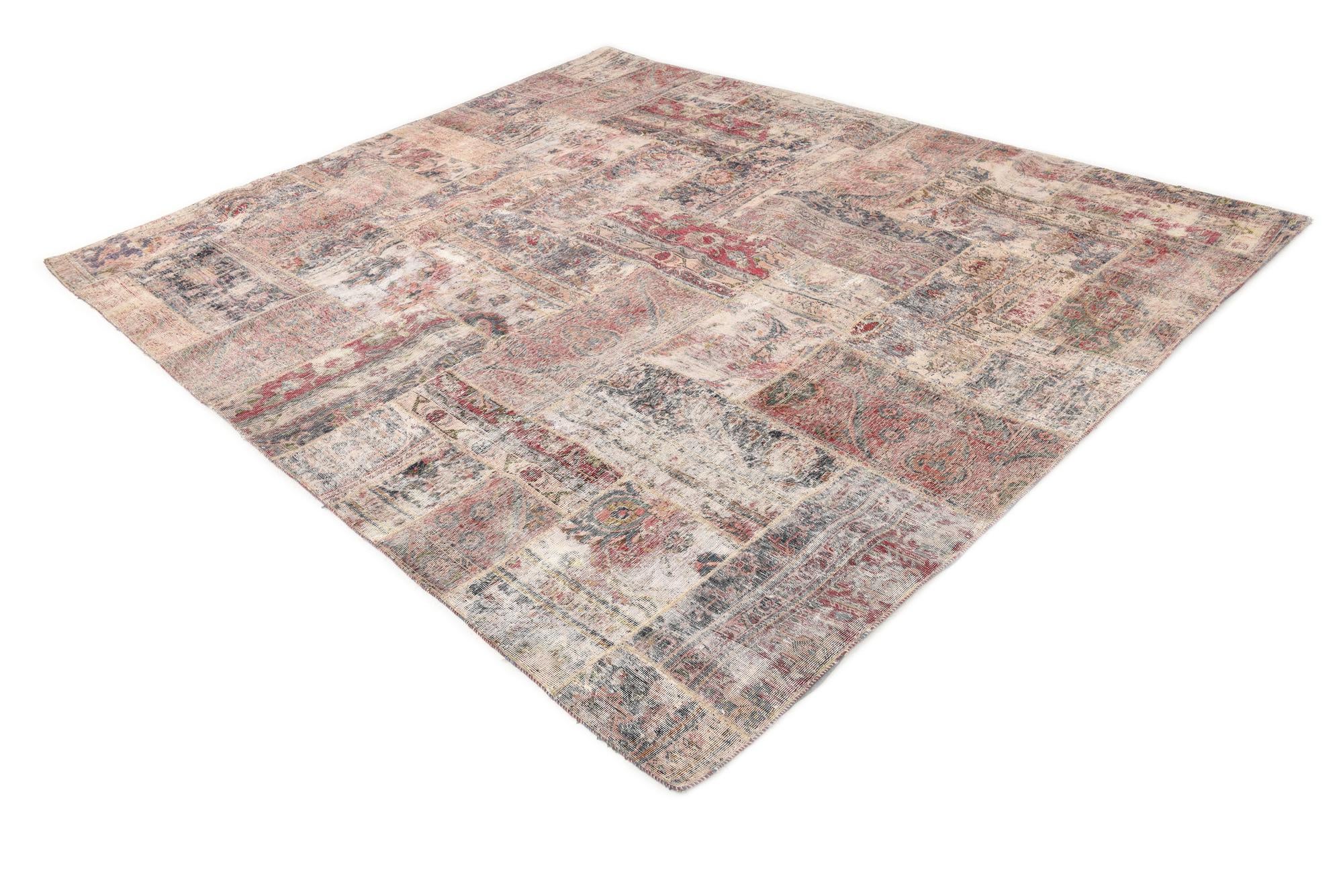 8' 6 x 10' 2 Hand Knotted Ultra Vintage Persian Wool Rug
