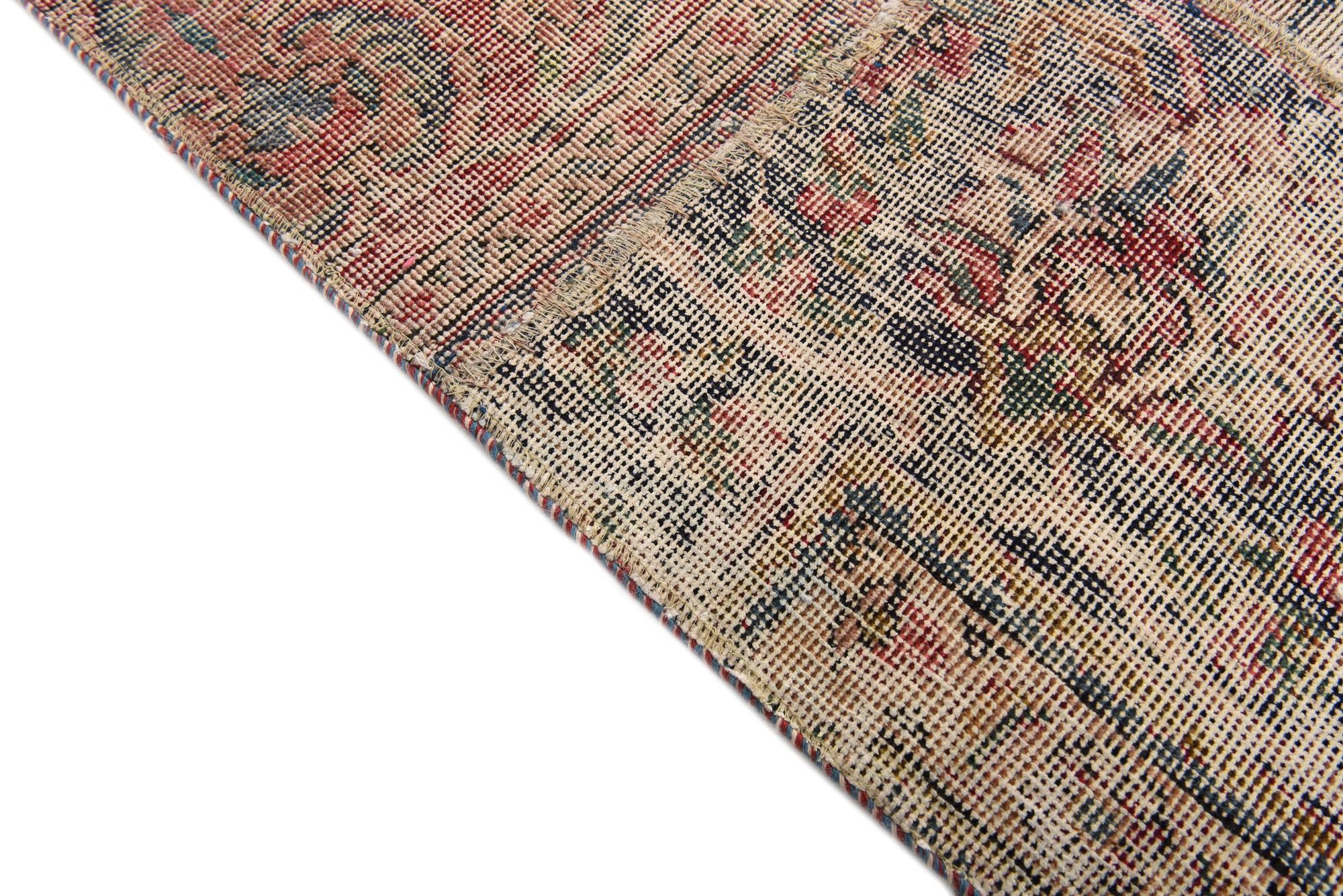 8' 6 x 10' 2 Hand Knotted Ultra Vintage Persian Wool Rug