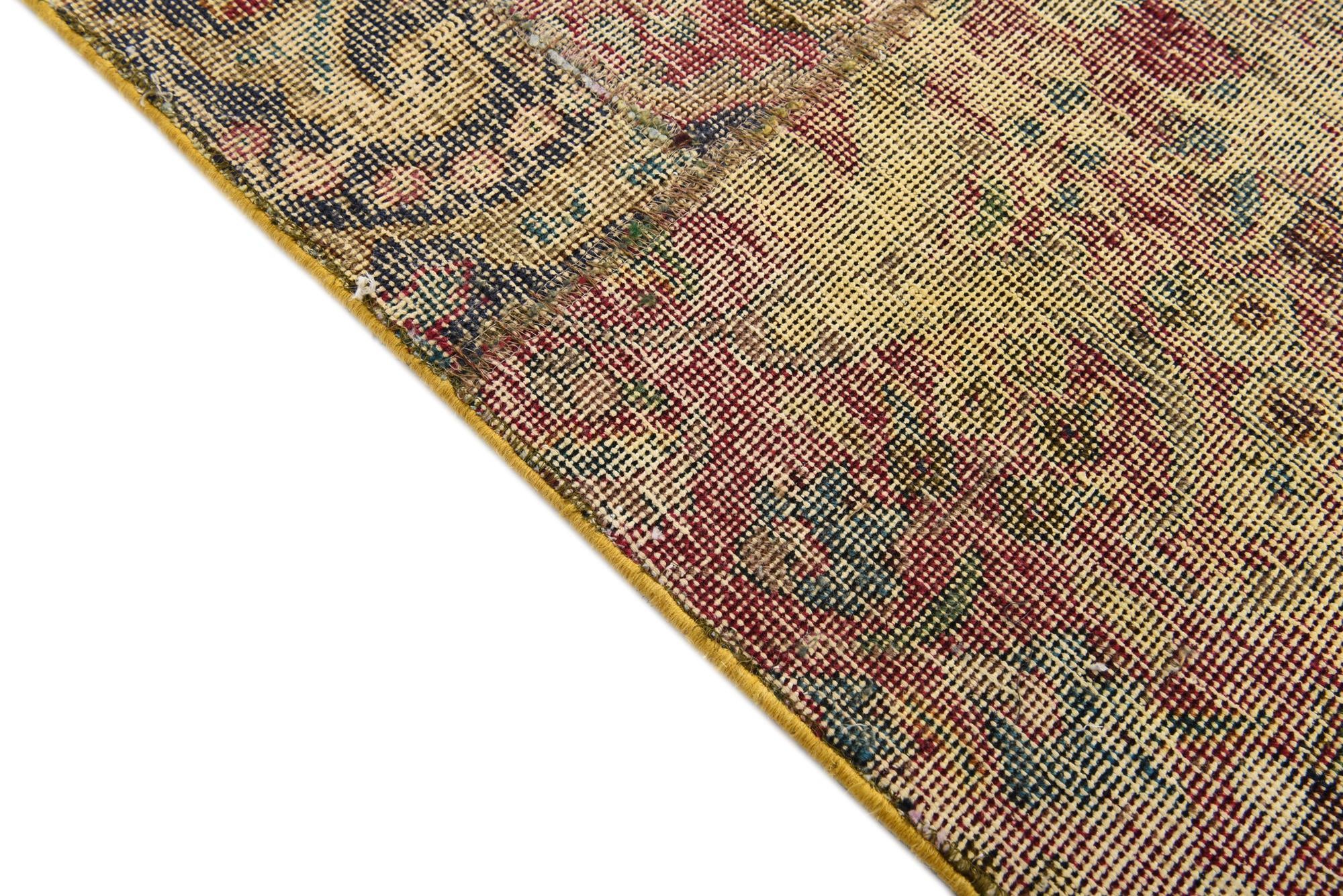 8' 6 x 11' 4 Hand Knotted Ultra Vintage Persian Wool Rug