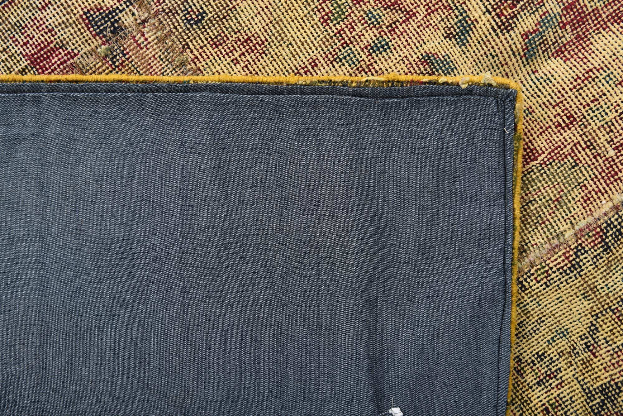 8' 6 x 11' 4 Hand Knotted Ultra Vintage Persian Wool Rug