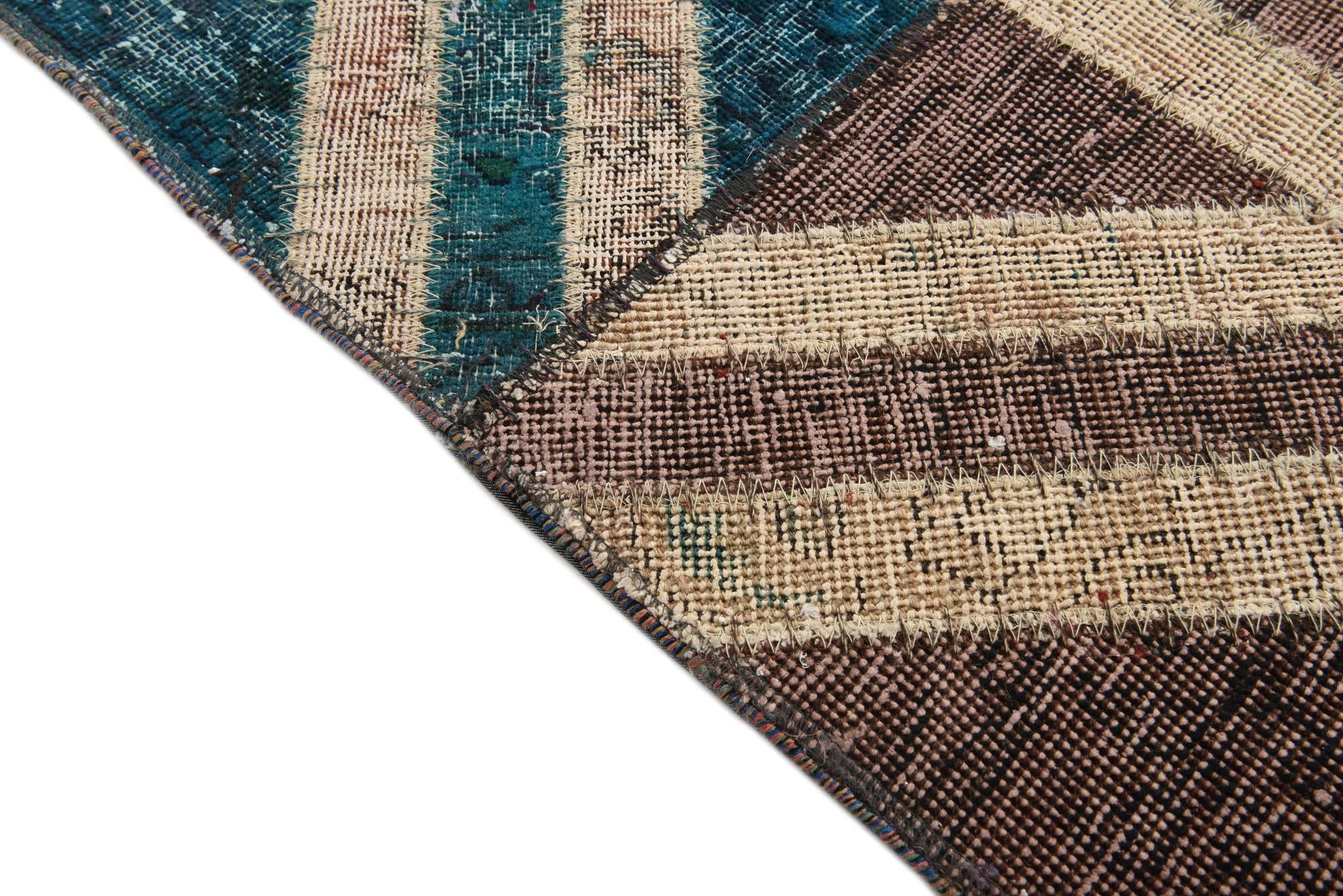 8' 5 x 11' 5 Hand Knotted Ultra Vintage Persian Wool Rug