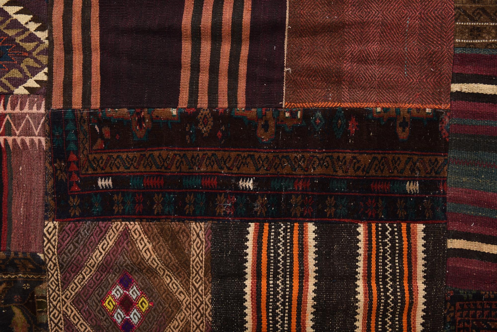 10' x 13' 5 Hand Knotted Ultra Vintage Persian Wool Rug