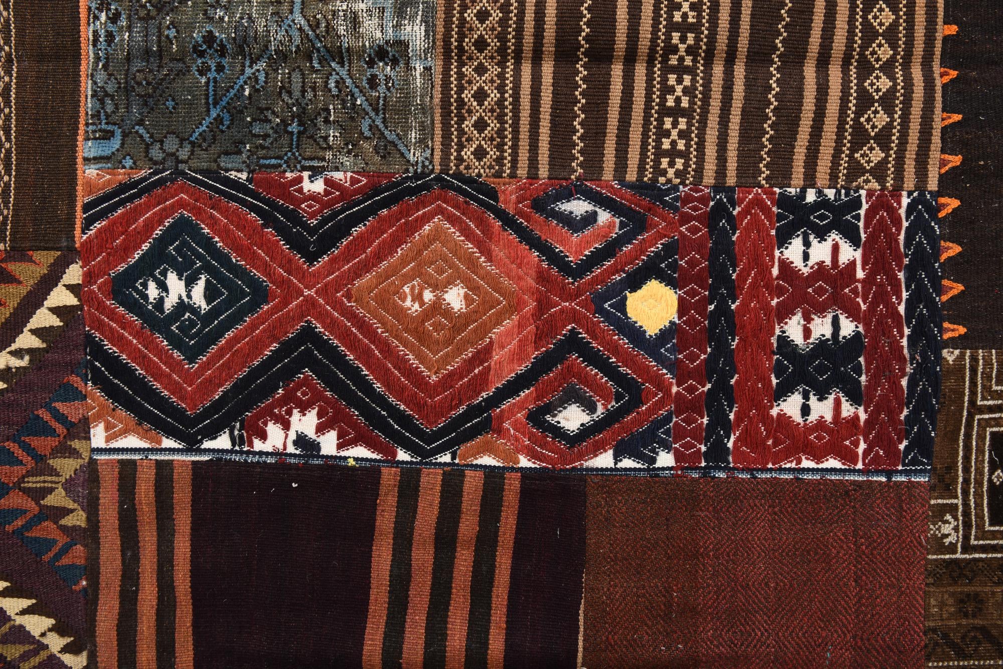 10' x 13' 5 Hand Knotted Ultra Vintage Persian Wool Rug