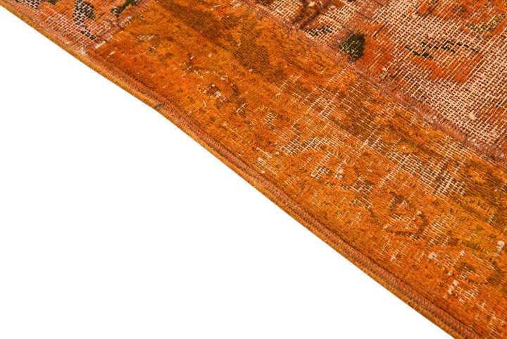 4' x 5' 10 Hand Knotted Ultra Vintage Persian Wool Rug