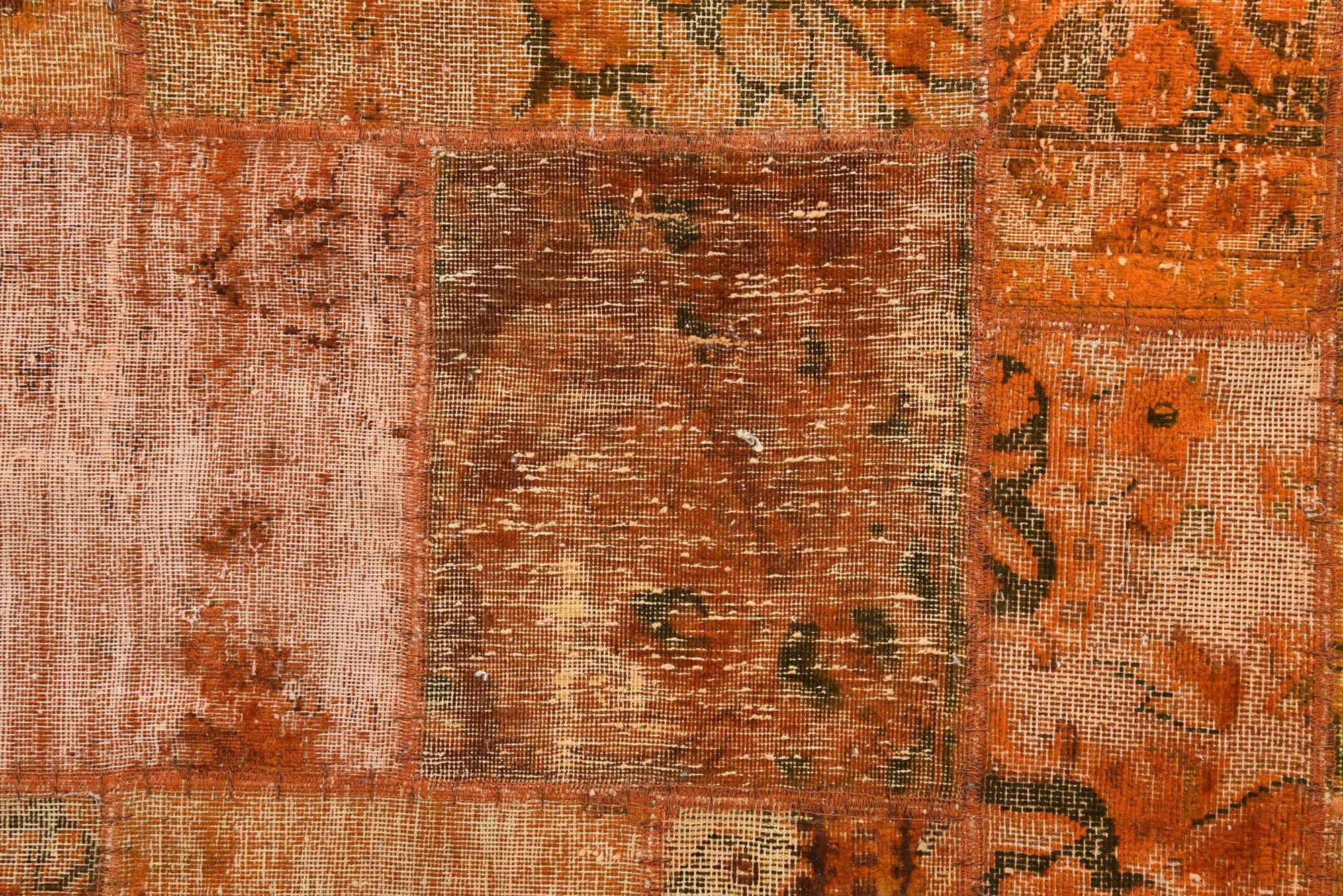 4' x 5' 10 Hand Knotted Ultra Vintage Persian Wool Rug