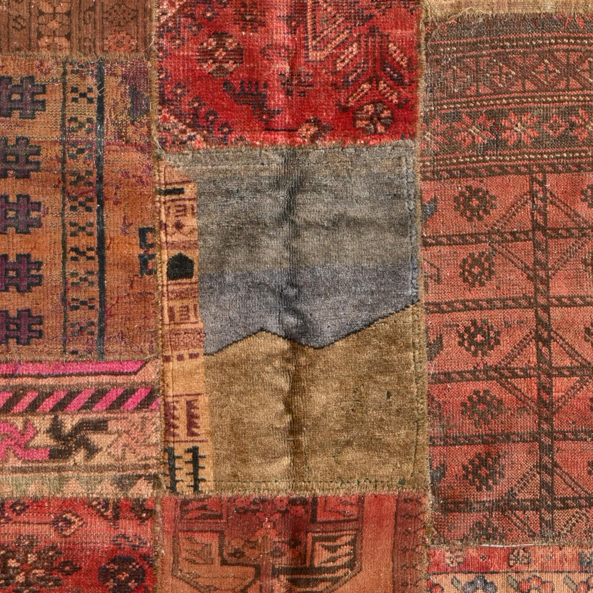 170cm x 245cm Hand Knotted Ultra Vintage Persian Wool Rug